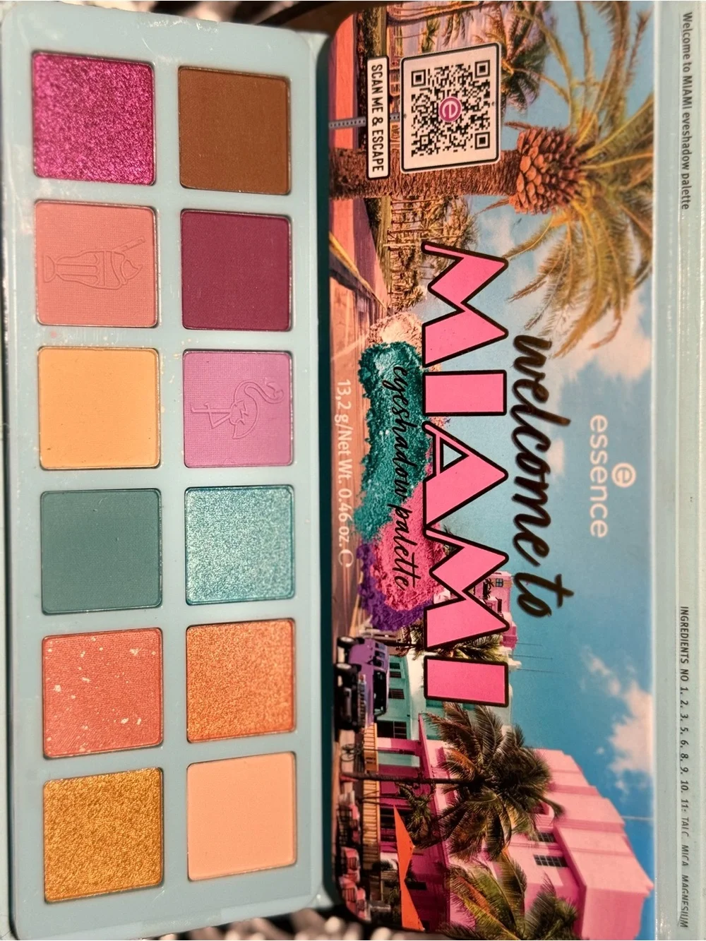 Essence 'Welcome' Eyeshadow Palettes Set — Pink, Gold, Teal, Purple